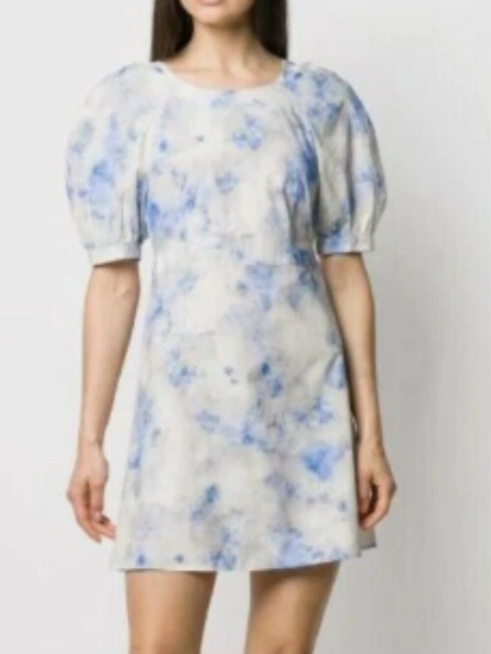 ✨ Baum und Pferdgarten "Adalane" Blue Cloud Puff-Sleeve Dress Size 34/US 4 ✨